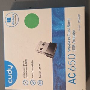 650Mbps Wi-Fi Dual Band USB Adapter